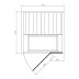 Инфракрасная сауна Tylo Tylosand INFRA CABIN T810H BLACK