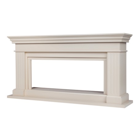 Портал каминный из МДФ RealFlame Ontario 42 белый, для очагов Beverly 1000 и Saphir 42