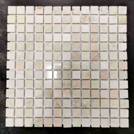 Мозаика из VICTORIA CREMA MARFIL POLISHED, 2.2x2.2-30.5х30.5х1 (Eima)