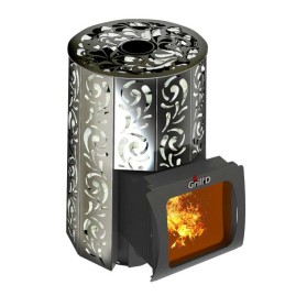 Печь Grill’D Violet Short Window Max (жадеит 80 кг) котловая сталь