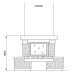 Облицовка COURMAYEUR FULLI-FITTED 86 (Palazzetti)