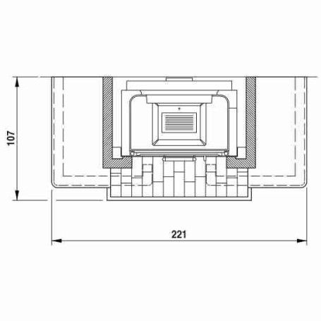Облицовка COURMAYEUR FULLI-FITTED 86 (Palazzetti)