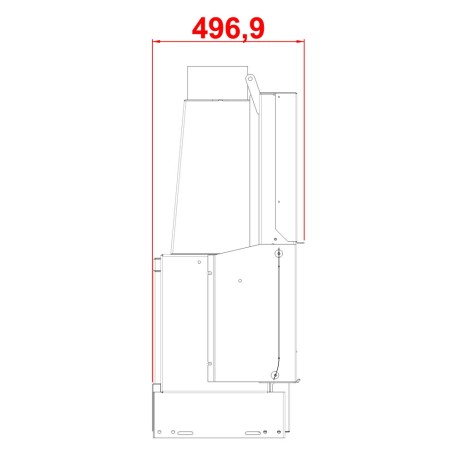 Каминная топка KW 100 SIMPLE FACE (Axis)