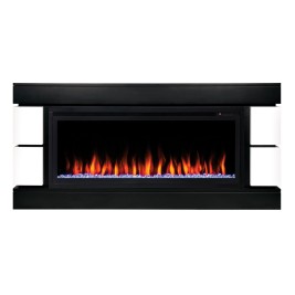 Электрокамин RealFlame Denver 42/BV BLM черный с очагом Saphir 42