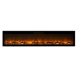 Электроочаг RealFlame Diamond 84, с муляжом дров и кристаллами