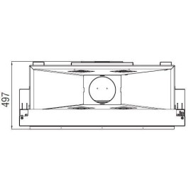 Каминная топка KW 120 SIMPLE FACE BG1 (Axis)