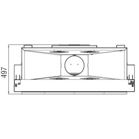 Каминная топка KW 120 SIMPLE FACE BG1 (Axis)