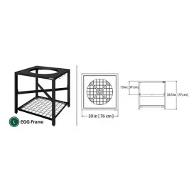 Модульная подставка для гриля Big Green Egg L