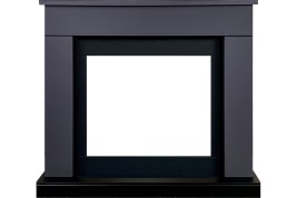 Каминокомплект Bergen 23 (Разборный) - Серый графит с очагом Vision 23 EF LED FX