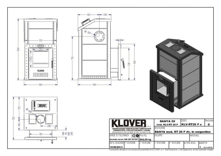 Печь Klover KLV-RT-20-PJ (Жадеит)