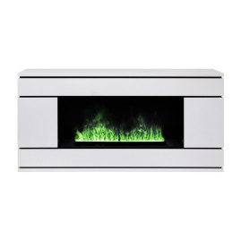 Электрокамин RealFlame Vega CST1000 WT с очагом 3D Cassette 1000 LED RGB