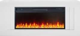 Каминокомплект Line 42 (Разборный) - Белый (Высота 644 мм) с очагом Vision 42 LED