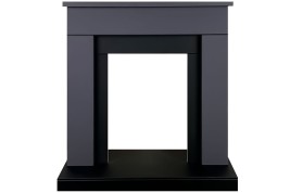 Каминокомплект Bergen (Разборный) - Серый графит (Ширина 900 мм) с очагом Majestic FX M Black RC