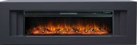 Каминокомплект Line 60 (Разборный) - Серый графит с очагом Vision 60 LOG LED
