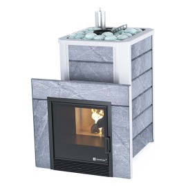 Печь для бани ИзиСтим Ялта 15 Талькохлорит AISI 430