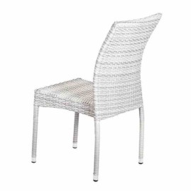 Плетеный стул из искусственного ротанга Y380-W85 Latte