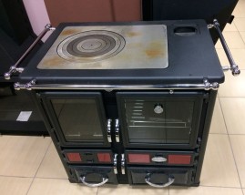 Печь DESIREE IDRO 860 Bordeaux, с керамикой (Sideros)