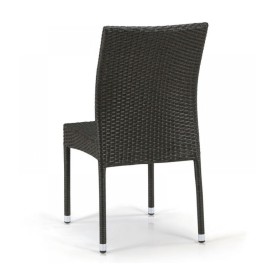 Плетеный стул из искусственного ротанга Y380A-W53 Brown