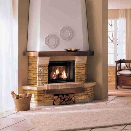 Облицовка COURMAYEUR CORNER, под топку MONOBLOCCO 78 FRONT (Palazzetti)