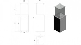 Нагреватель газовый PATIO/G31/37MBAR/B - белое стекло, пульт