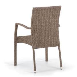 Плетеный стул из искусственного ротанга Y379B-W56 Light brown
