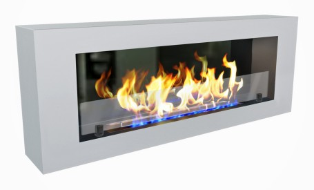 Биокамин Constant 1200 белый со стемалитом (ZeFire)