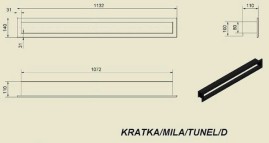 Mila тунель 140х1132