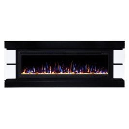 Электрокамин RealFlame Denver 60 BLM с очагом Saphir 60, звуковая имитация