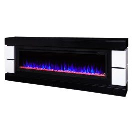 Электрокамин RealFlame Denver 60 BLM с очагом Saphir 60, звуковая имитация