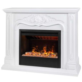 Электрокамин RealFlame Victoria 26 WT с очагом 3D Helios 26 SBG
