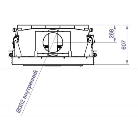 Каминная топка F 1100W (Stav)