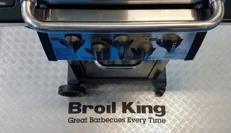 Коврик резиновый под гриль серебристый Broil King