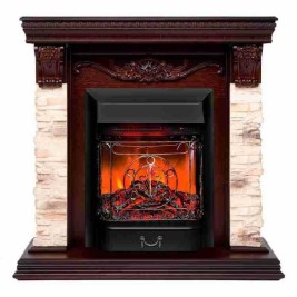 Электрокамин RealFlame Patricia NT орех с Majestic Lux BL