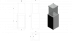 Нагреватель газовый PATIO/M/G31/37MBAR/CZ - черное стекло