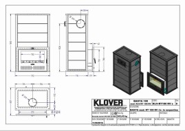 Печь для бани Klover RT 100-RV J (Жадеит)