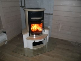 Печь 63 GT ECOplus, crema 711, рамка хром (Hark)