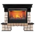 Электрокамин RealFlame Stone 26 AO античный дуб с очагом 3D Helios 26