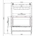 Каминная топка ECOMONOBLOCCO WT 16:9F V12 (Palazzetti)