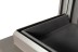 Каминная топка Экокамин ДЕЛЬТА 1000 BV три стекла принтинг черный шамот, вертикальная ламель