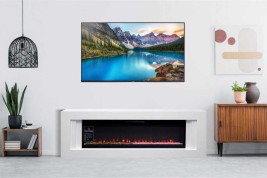 Каминокомплект Line 42 - Орех с очагом Vision 42 LED