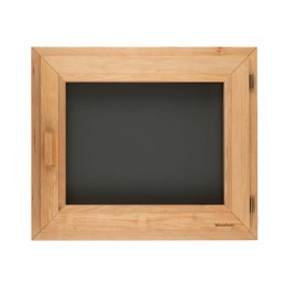 Окно Woodson PRO 50х60 см, стекло серое, ольха