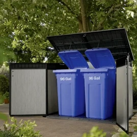 Уличный ящик-шкаф Keter Grande Store Extruded 2020L серый
