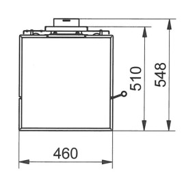 Печь HARK 140 ECOplus, graphit, Keramik mit Speichermasse, schwarz-glanzend, черная рамка (Hark)