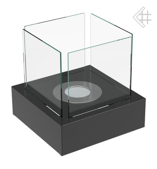 Биокамин Kratki TANGO 3, TUV (черный)