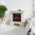Электрокамин RealFlame Rockland Lux WT c Firefield 25 S IR