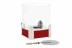 Биокамин MINI 1 PREMIUM RED (Silver Smith)