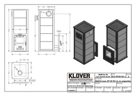 Печь Klover KLV-RT-20-RV J (Жадеит)