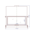 Каминная топка DHF 1300G (Stav)