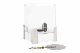 Биокамин MINI 1 PREMIUM WHITE (Silver Smith)