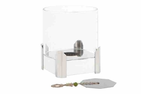 Биокамин MINI 1 PREMIUM WHITE (Silver Smith)
